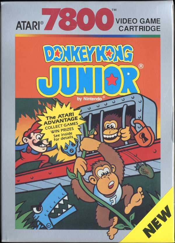 Donkey Kong Junior Box Scan - Front